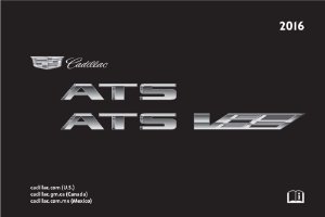 2016 Cadillac ATS/ATS-V Owner's Manual