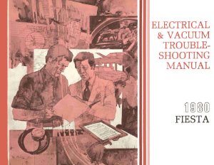 1980 Ford Fiesta Wiring Diagrams Manual