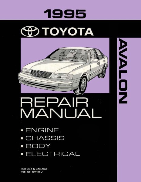 1995 Toyota Avalon Factory Shop Service Manual