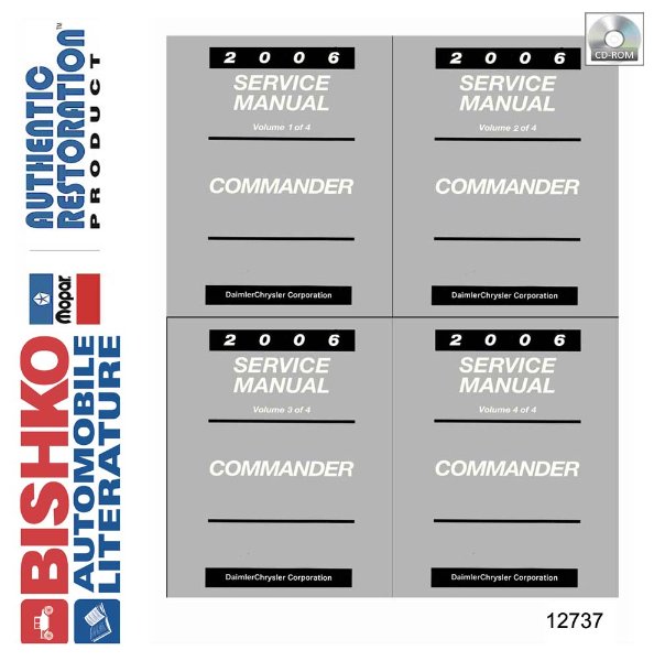 2006 Jeep Commander Factory Shop Service Manual