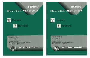 1997 Chevrolet Camaro, Firebird Factory Shop Service Manual