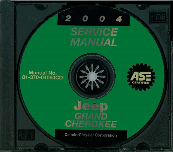 2004 Jeep Grand Cherokee Factory Shop Service Manual