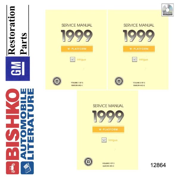 1999 Oldsmobile Intrigue Factory Shop Service Manual