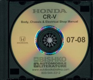 2007–2008 Honda CR-V Factory Shop Service Manual