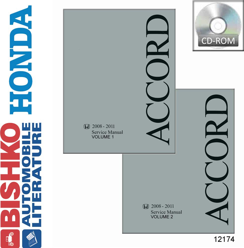 2008–2011 Honda Accord - 4 CYL ONLY Factory Shop Service Manual