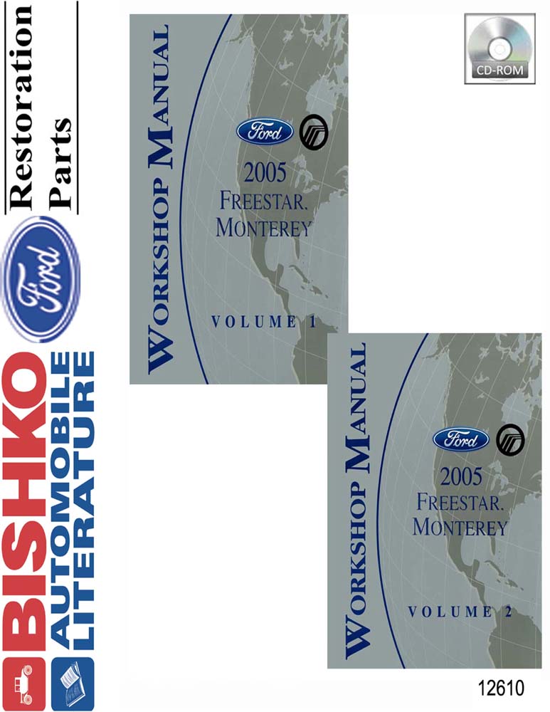 2005 Ford Truck Freestar / Monterey Factory Shop Service Manual