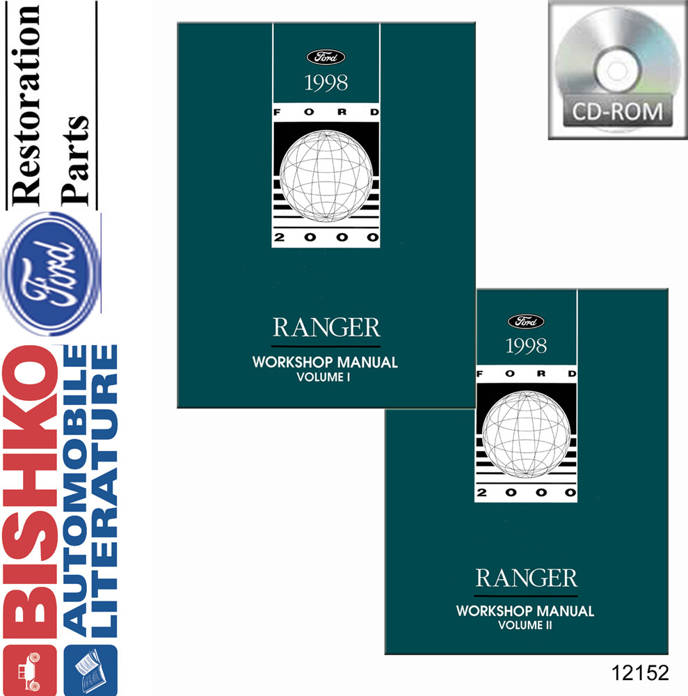 1998 FORD RANGER Body, Chassis & Electrical Service Manual