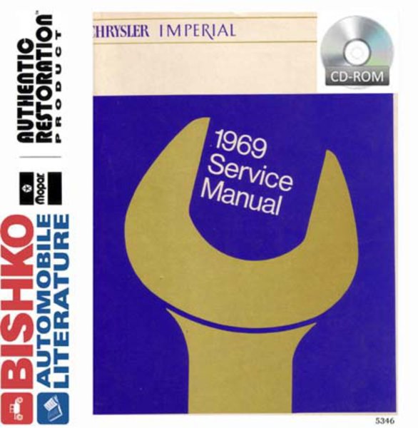 1969 Chrysler IMPERIAL - ALL MODELS Factory Shop Service Manual