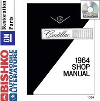 1964 CADILLAC Body, Chassis & Electrical Shop Manual sample image