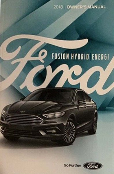 2018 Ford Fusion Hybrid Owner's Manual