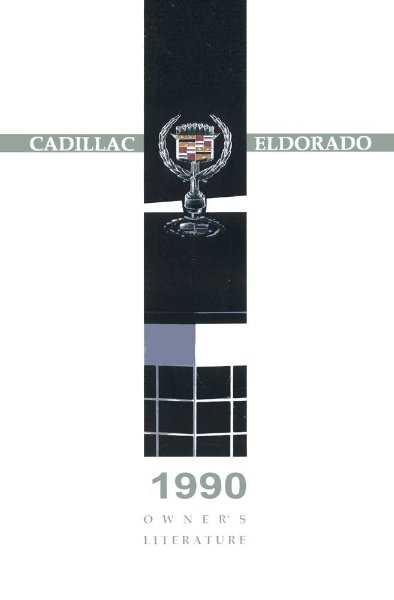 1990 Cadillac Eldorado Owner's Manual