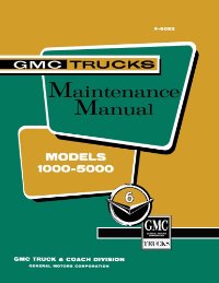 1960 GMC Truck Shop Service Repair Manual