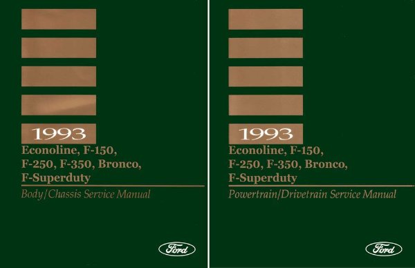 1993 Ford Truck F-150, F-250, F-350, Bronco