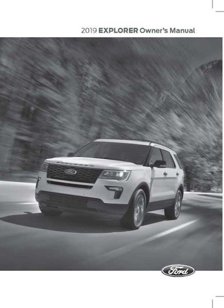 2019 Ford Explorer Owner's Manual
