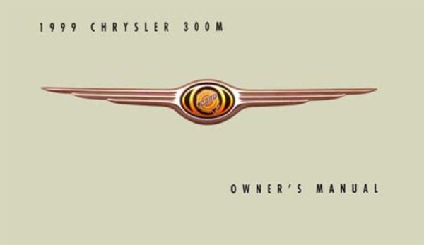 1999 Chrysler 300M Owner's Manual