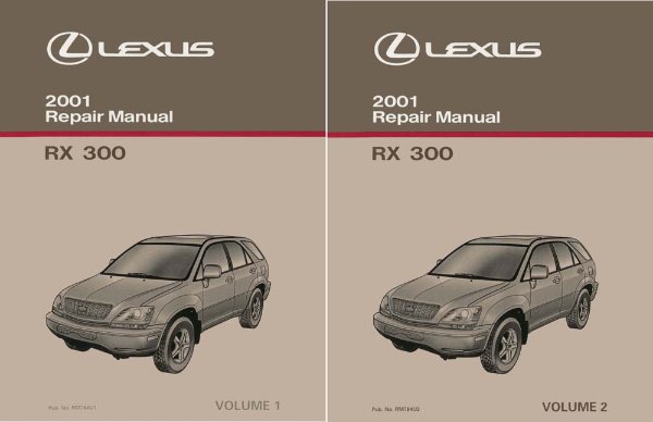 2001 Lexus RX 300 Factory Shop Service Manual