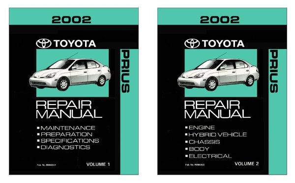 2002 Toyota Prius Factory Shop Service Manual