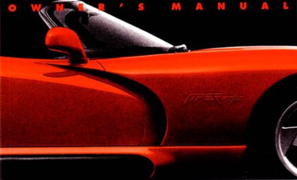 1994 Dodge Viper Owner's Manual