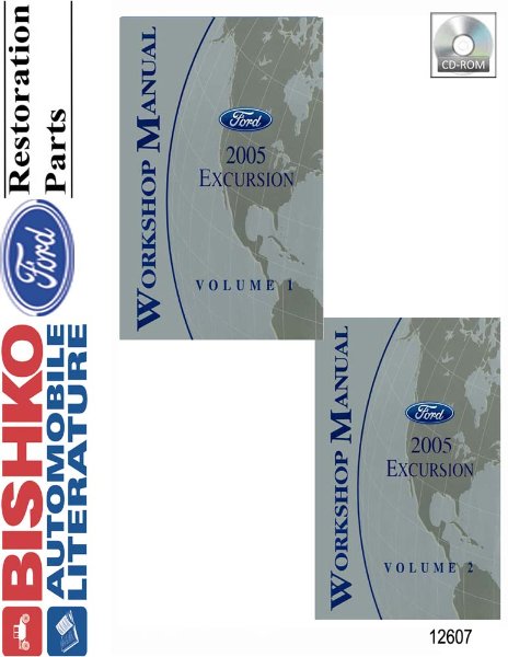 2005 Ford Truck Excursion Factory Shop Service Manual