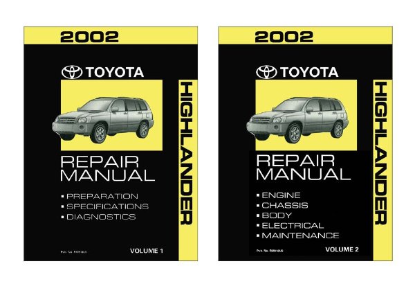 2002 Toyota Highlander Factory Shop Service Manual