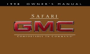 1998 GMC Safari Owner's Manual