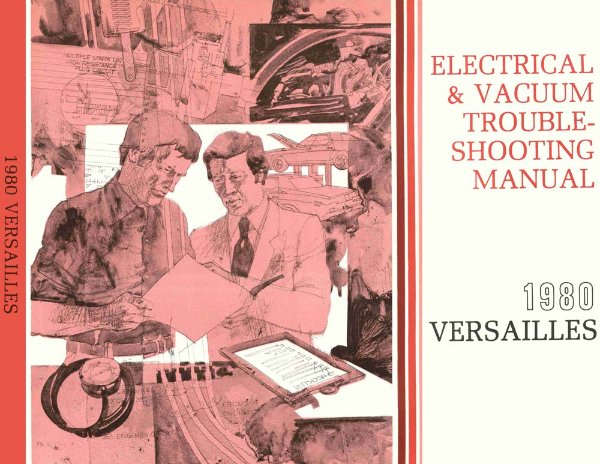 1980 Lincoln Versailes Wiring Diagrams Manual