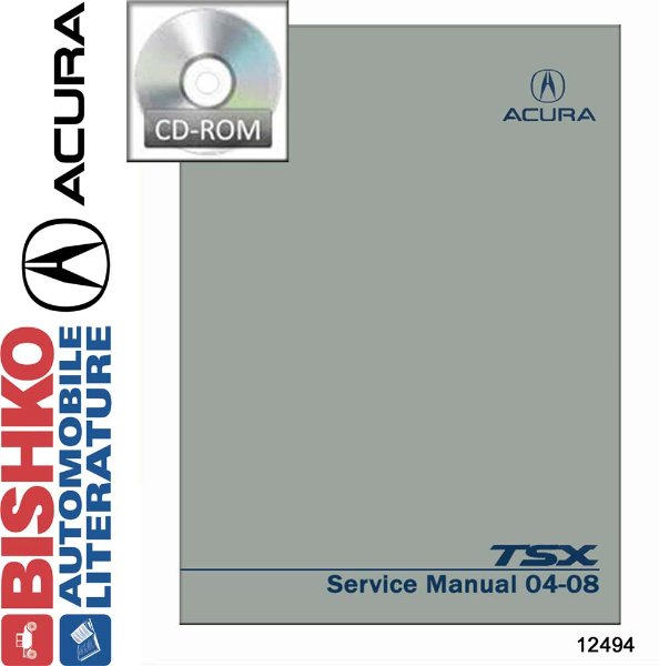 2004–2008 Acura TSX Factory Shop Service Manual