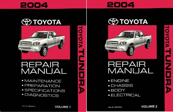 2004 Toyota Tundra Shop Service Repair Manual