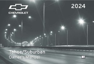 2024 Chevrolet Tahoe, Suburban Owner's Manual