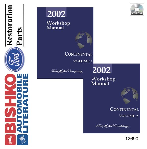 2002 Lincoln Continental Factory Shop Service Manual