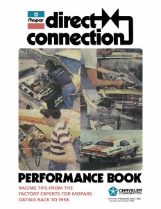 1958 1965 1975 1980 Mopar Direct Connection Racing Tips Performance SM