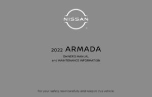2022 Nissan Armada Owner's Manual