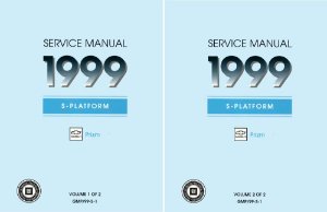 1999 Chevrolet Prizm Factory Shop Service Manual