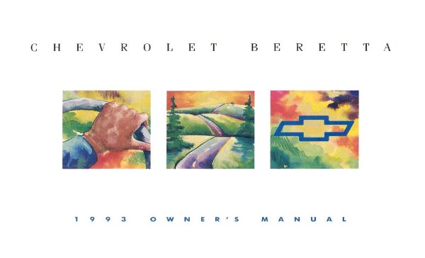 1993 Chevrolet Beretta Owner's Manual