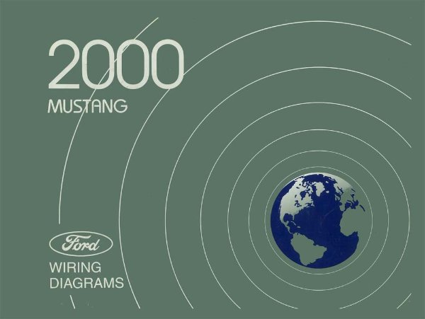 2000 Ford Mustang Wiring Diagrams Manual