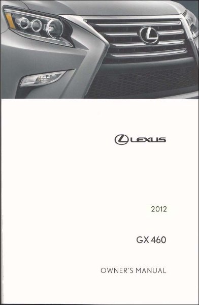 2012 Lexus GX 460 Owner's Manual