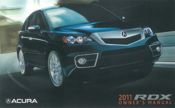 2011 Acura RDX Owner's Manual