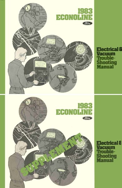 1983 Ford Truck Econoline Wiring Diagrams Manual