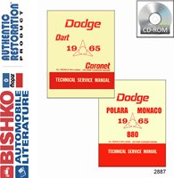 1965 DODGE Body, Chassis & Electrical Service Manual sample image