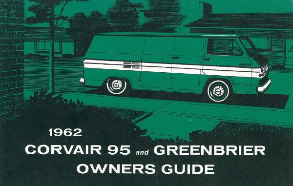1962 Chevrolet Corvair 95 and Greenbrier Owner's Manual