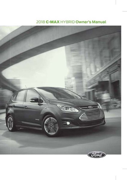 2018 Ford C-Max Hybrid Owner's Manual