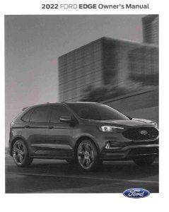 2022 Ford Edge Owner's Manual
