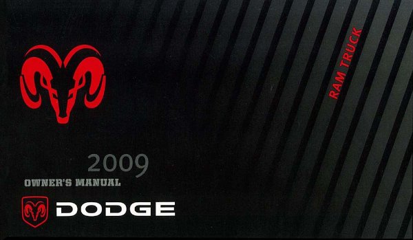 2009 Dodge Ram Truck (no diesel) Owner's Manual