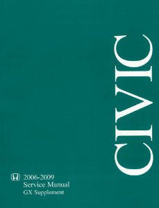 2006–2009 Honda Civic GX Factory Shop Service Manual