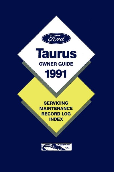 1991 Ford Taurus Owner's Manual