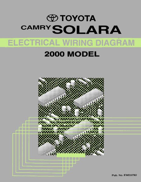 2000 Toyota Camry Solara Wiring Diagrams Manual