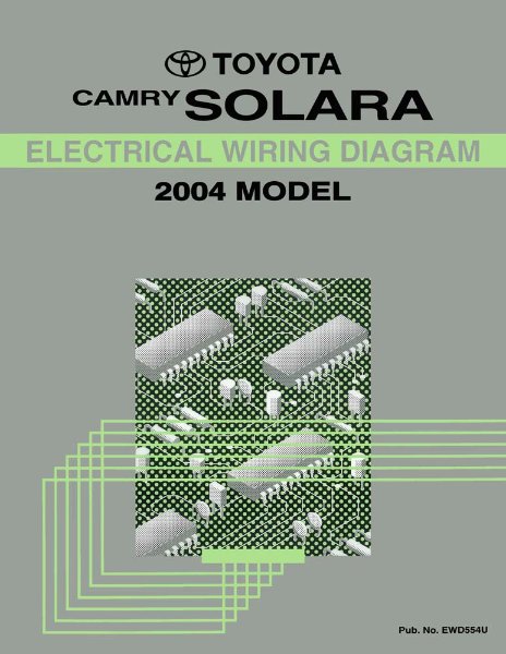 2004 Toyota Camry Solara Wiring Diagrams Manual