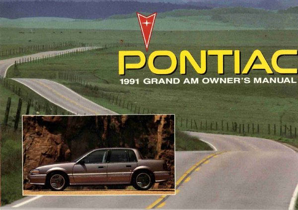 1991 Pontiac Grand Am Owner's Manual