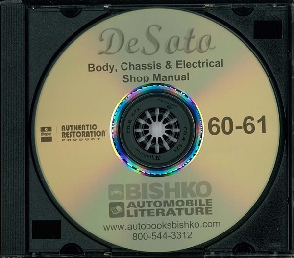 1960–1961 Desoto All Models Factory Shop Service Manual