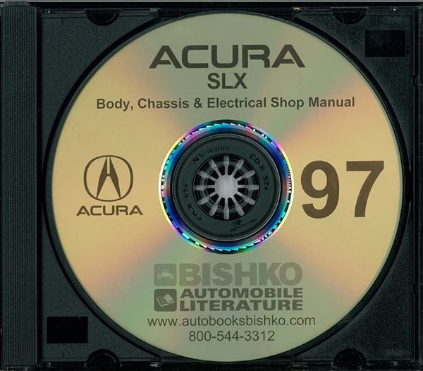 1997 Acura SLX Factory Shop Service Manual